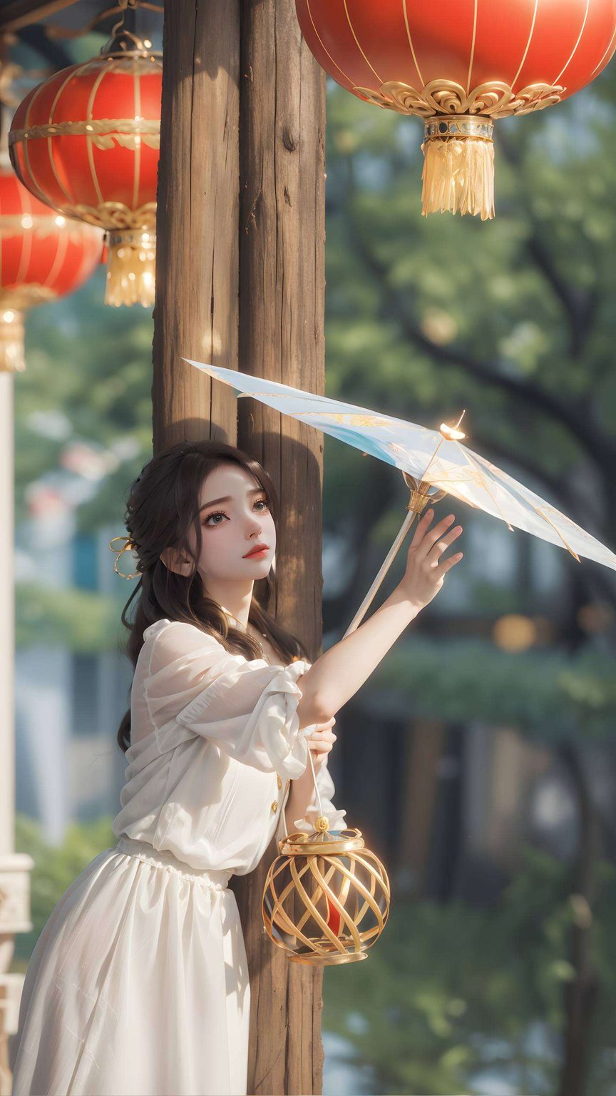 如同一抹清新脱俗的风景便仿佛置身于梦幻般的动漫仙境
