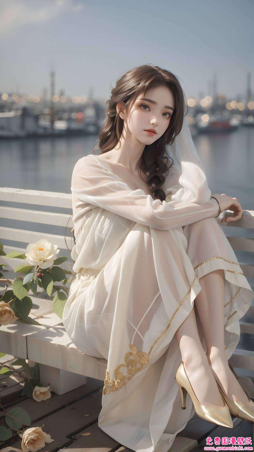 每一帧都如玄幻故事中的神祇画卷将动漫女神与国漫美女的灵动风姿