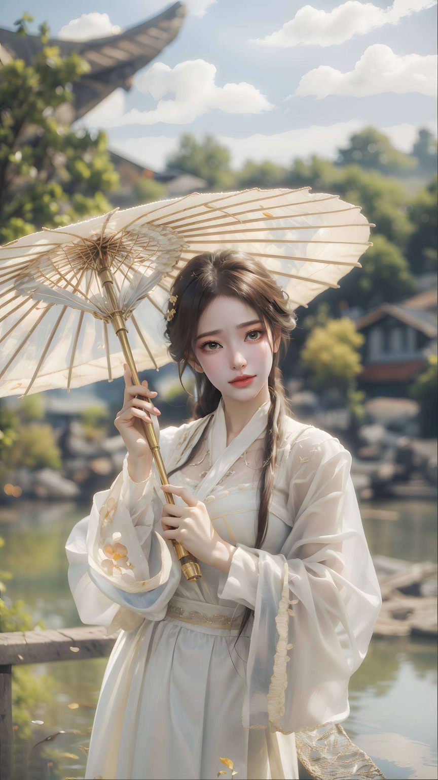 她的身影姚曦以其独特魅力横屏绽放