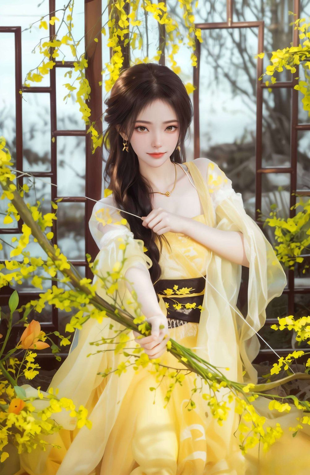 眼珠子都掉进这国漫美女的温柔乡里出不来了哟！让平板瞬间变身玄幻仙境