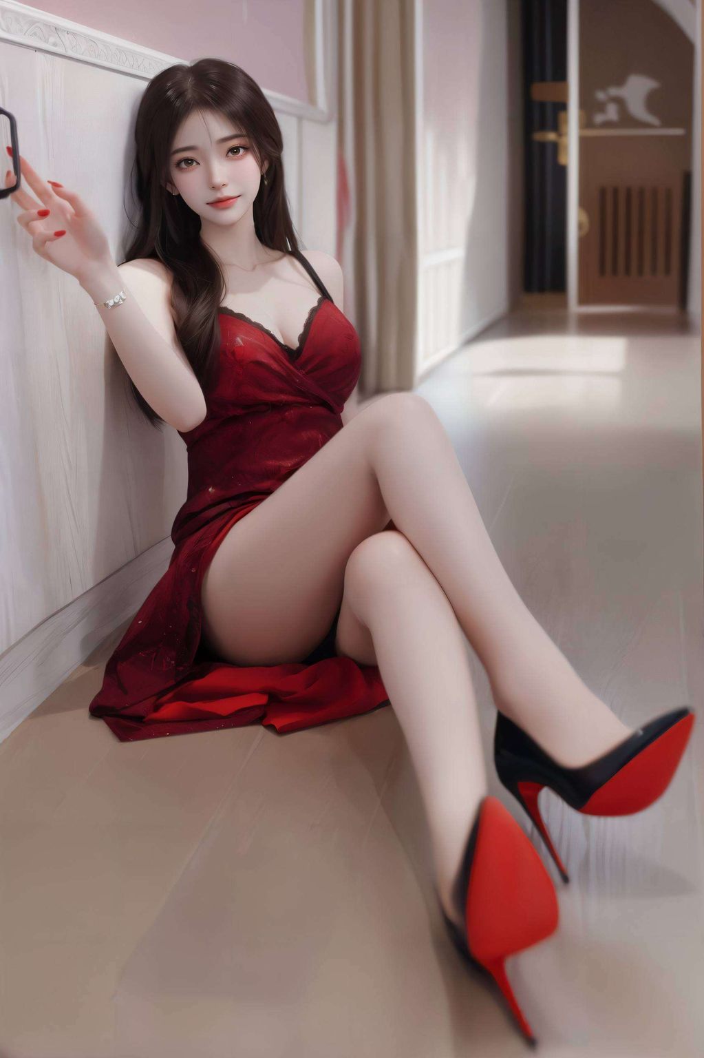 让你的平板瞬间变身遮天玄幻秘境！这位国漫界的女神不仅美得让人心动还有点小调皮哦