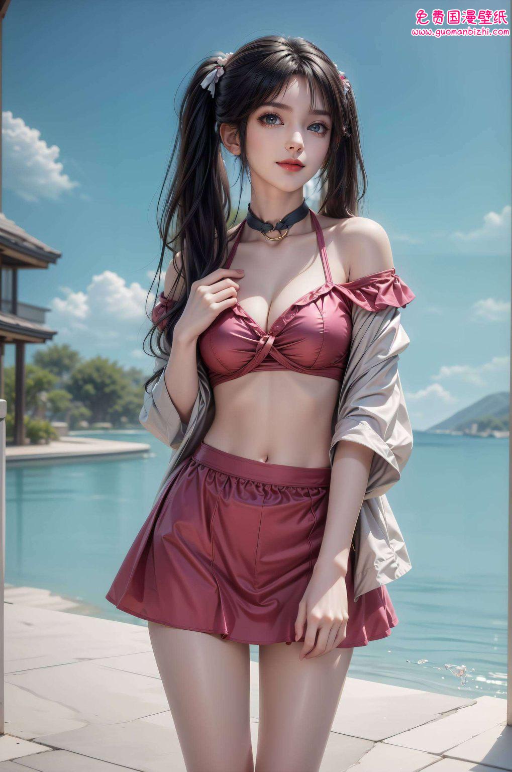 她的眼神里藏着星辰大海嘿