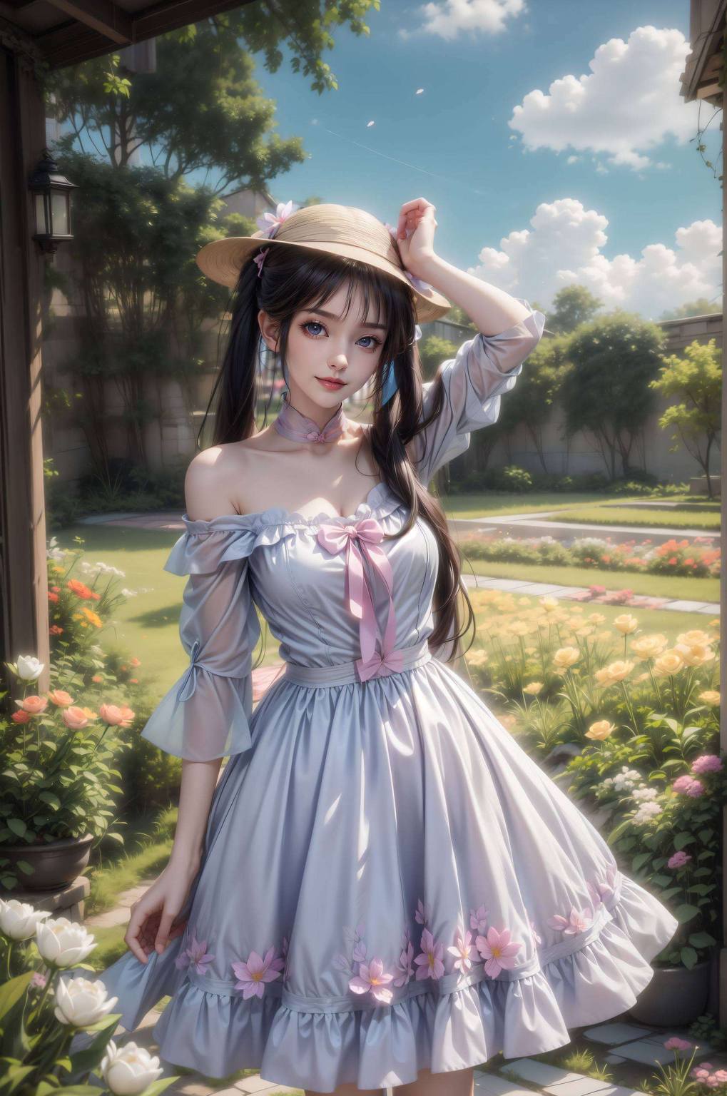 又炫得高雅把诛仙世界的美景搬到现代
