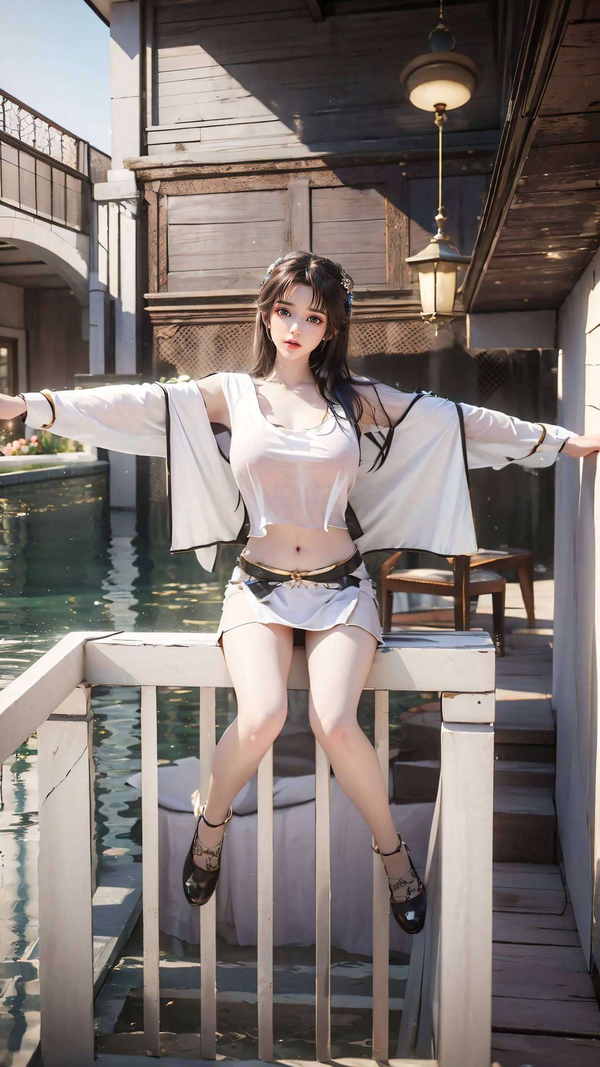 动漫女神瑰丽玄幻