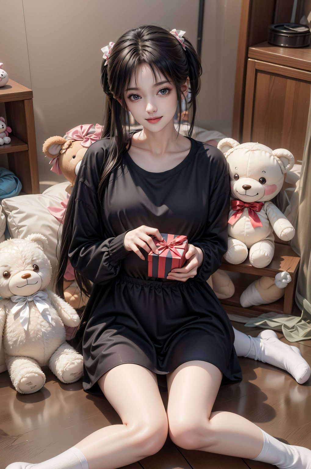 她的每一次眨眼都能温暖最寒冷的夜晚