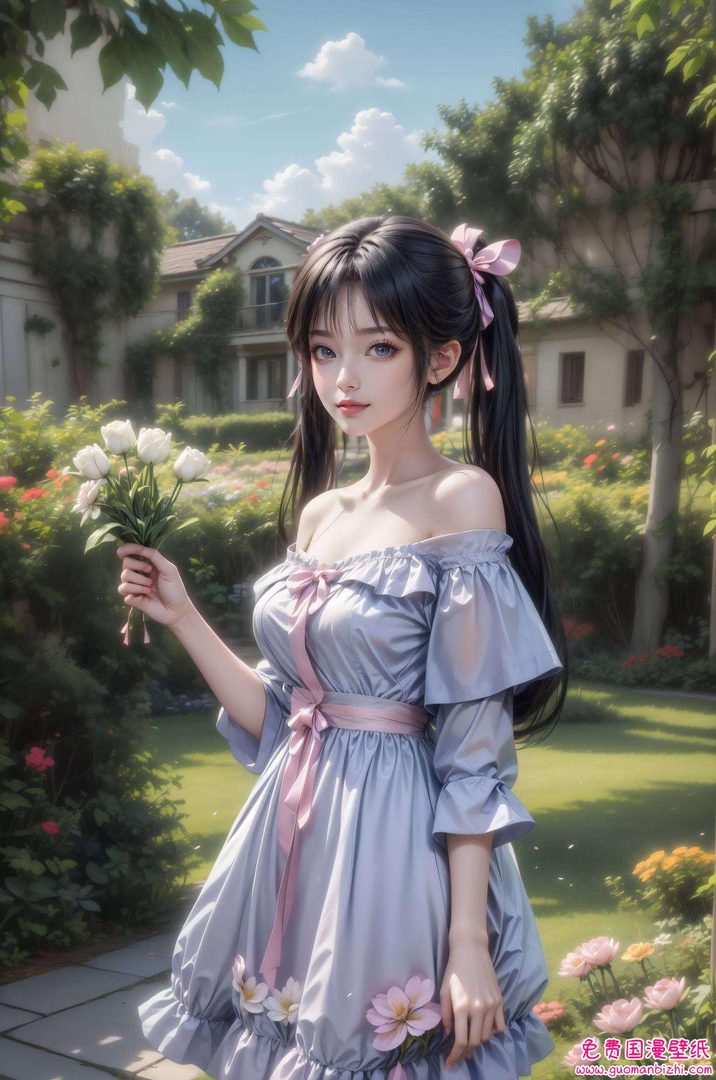 让她的甜美陪伴你的每一天！碧瑶小仙女来啦！她的美甲干净又精致