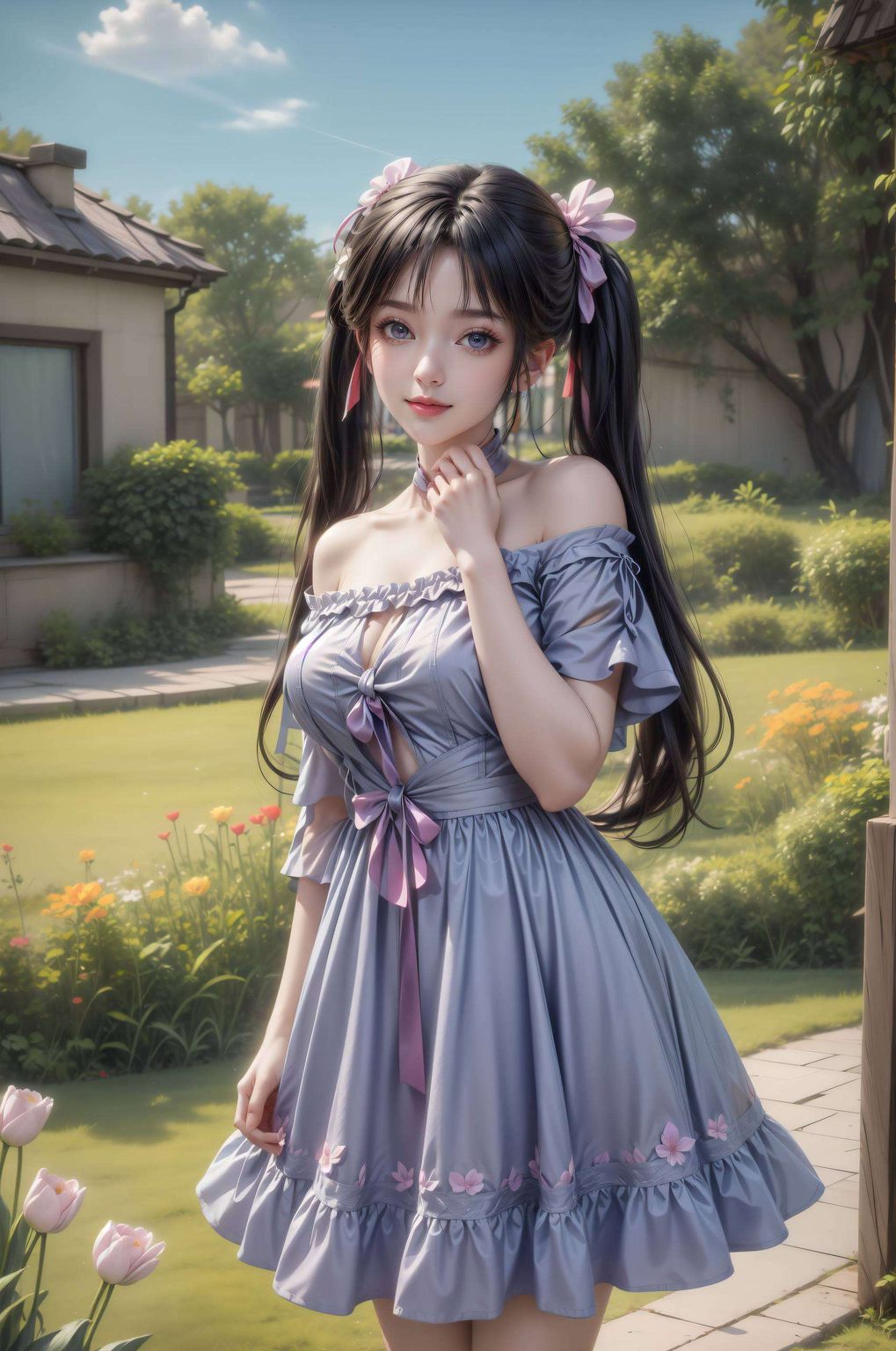 碧瑶妹妹别看她在动漫中英勇无畏