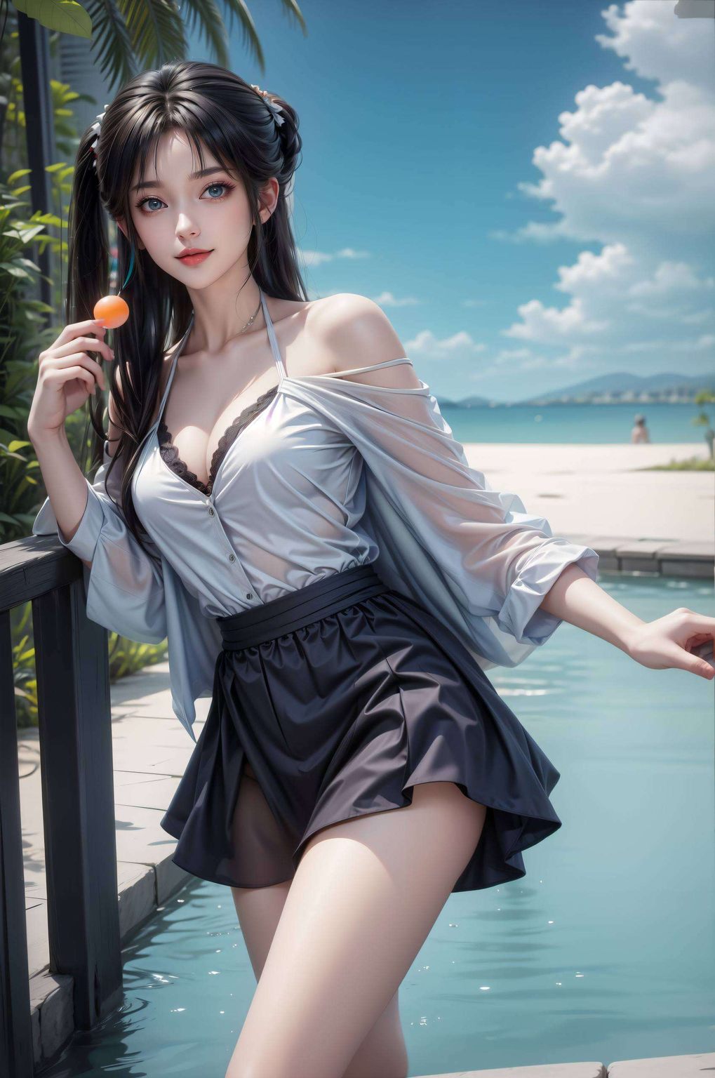 她那眉眼如画平板上碧瑶赵丽颖的壁纸仿佛带来了丝丝清凉