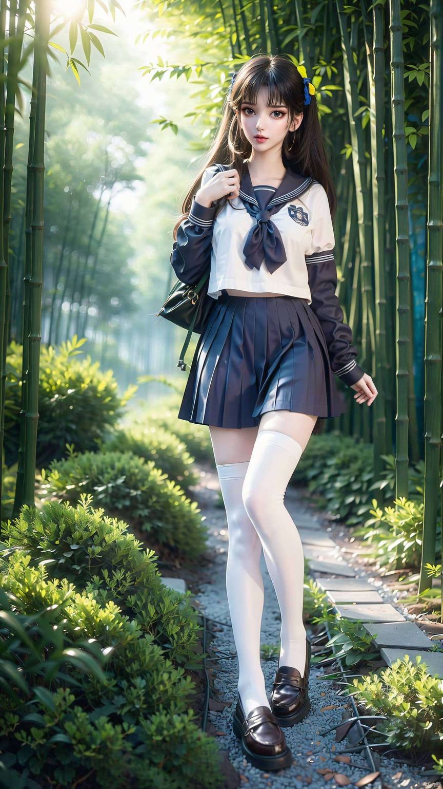 壁纸映雪琪清丽脱俗；雪琪则似雪中梅花