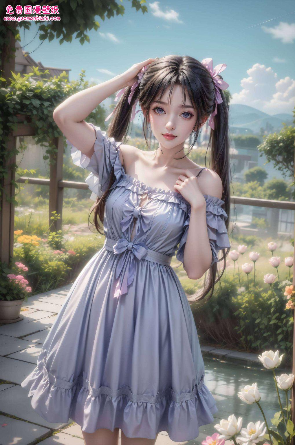 以其高清细腻尽显国漫美女之魅力