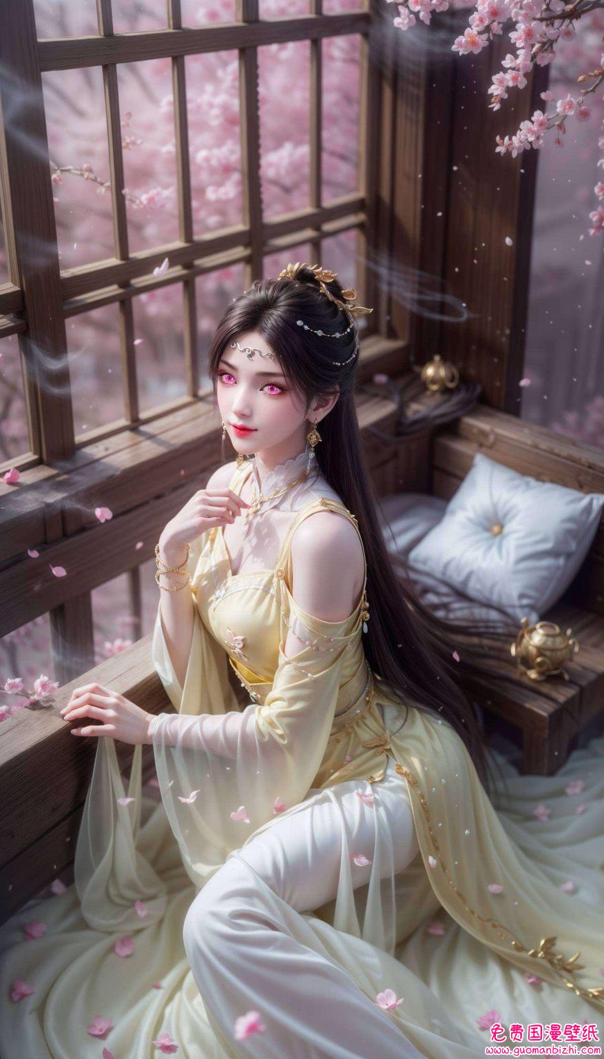 心灵得以片刻的宁静与愉悦将金瓶儿的柔美与坚毅完美展现