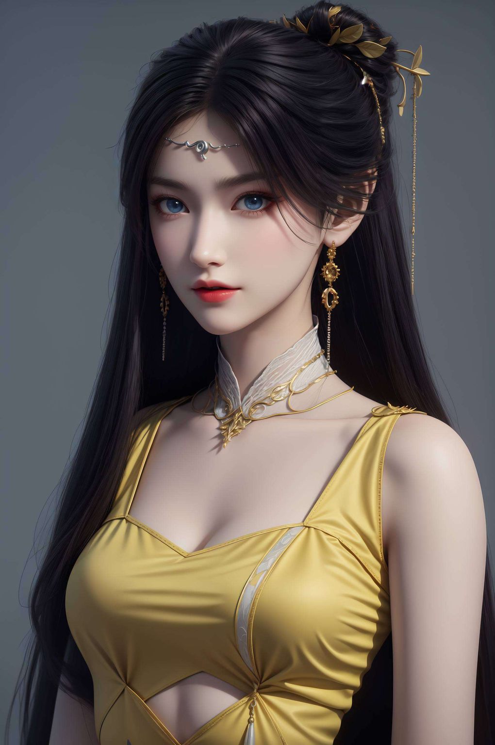 这款金瓶儿高清背景图片壁纸在超高清的像素世界里