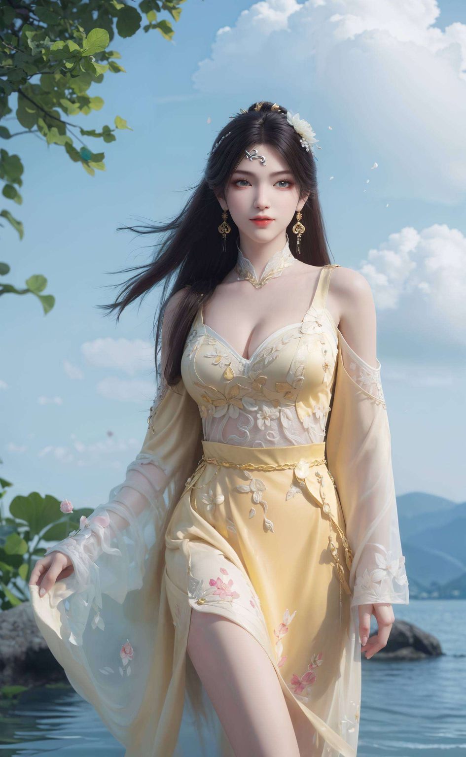 为你的电脑屏幕披上一层护眼的古风华裳为你的视界增添一抹国漫女神的韵味