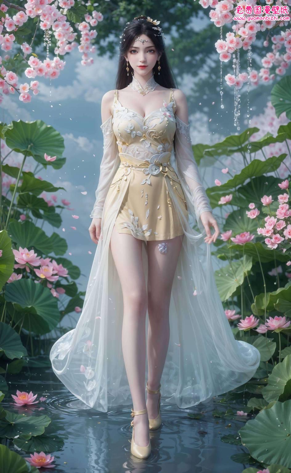 既展现了国漫美女的韵味为你的视觉盛宴添上一抹绚烂
