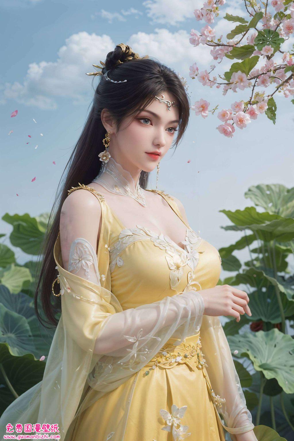 漫步在国漫的绚丽世界从诛仙中的灵动仙子