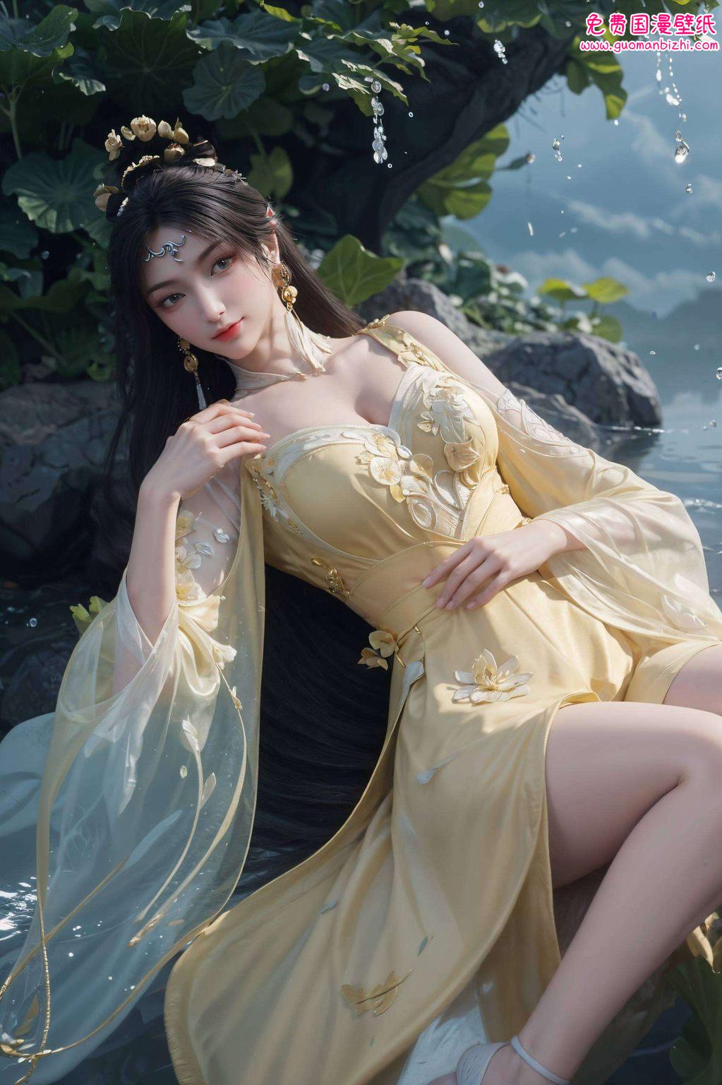 她的美丽在国漫世界中独树一帜让你的电脑和手机瞬间变身唯美画框