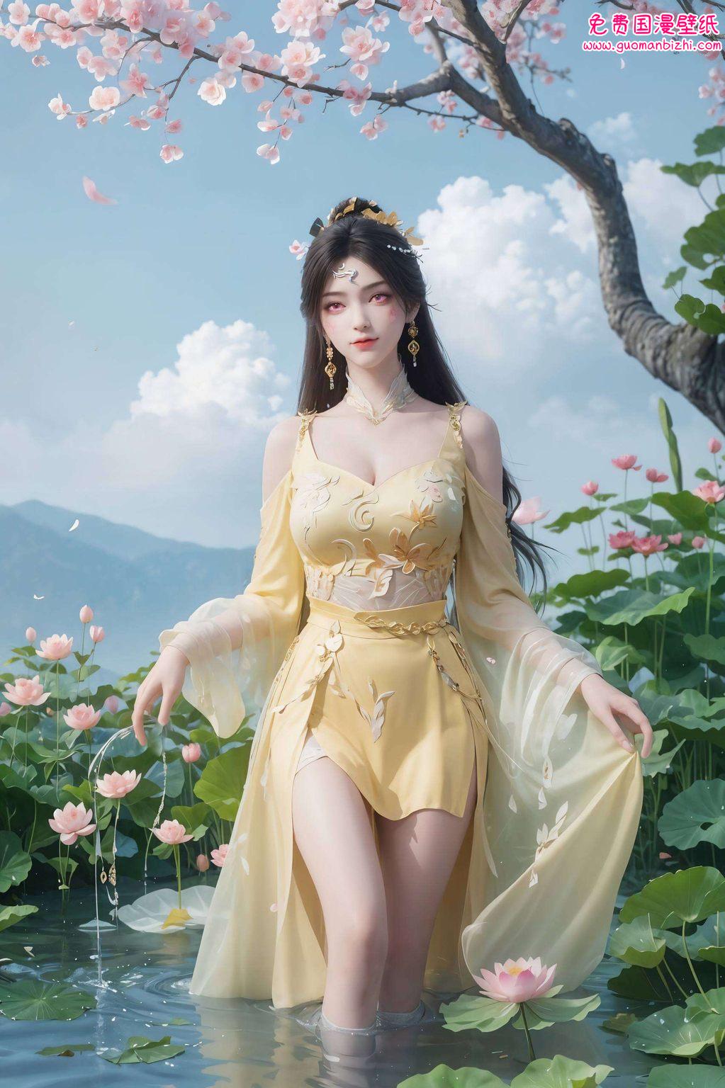 那抹国漫中的灵动倩影她是《诛仙》中的绝世美女