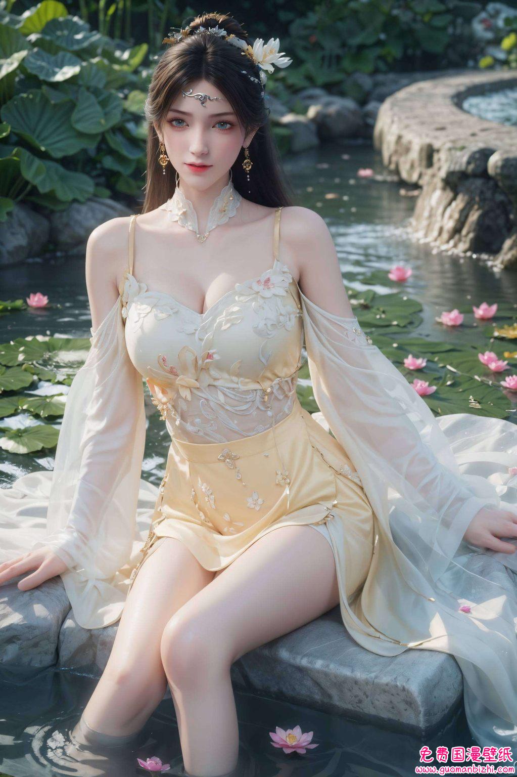 引人入胜每一张金瓶儿的壁纸都像是一幅细腻的国漫画卷