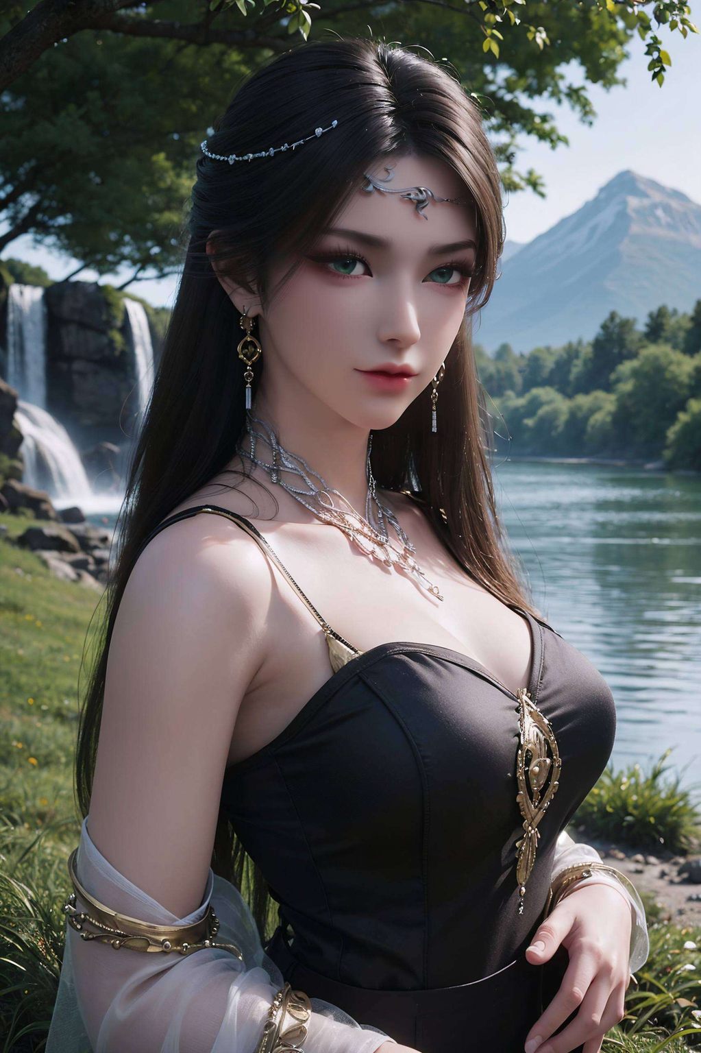 既清新又迷人融合了AIGC精细角色的精湛技艺