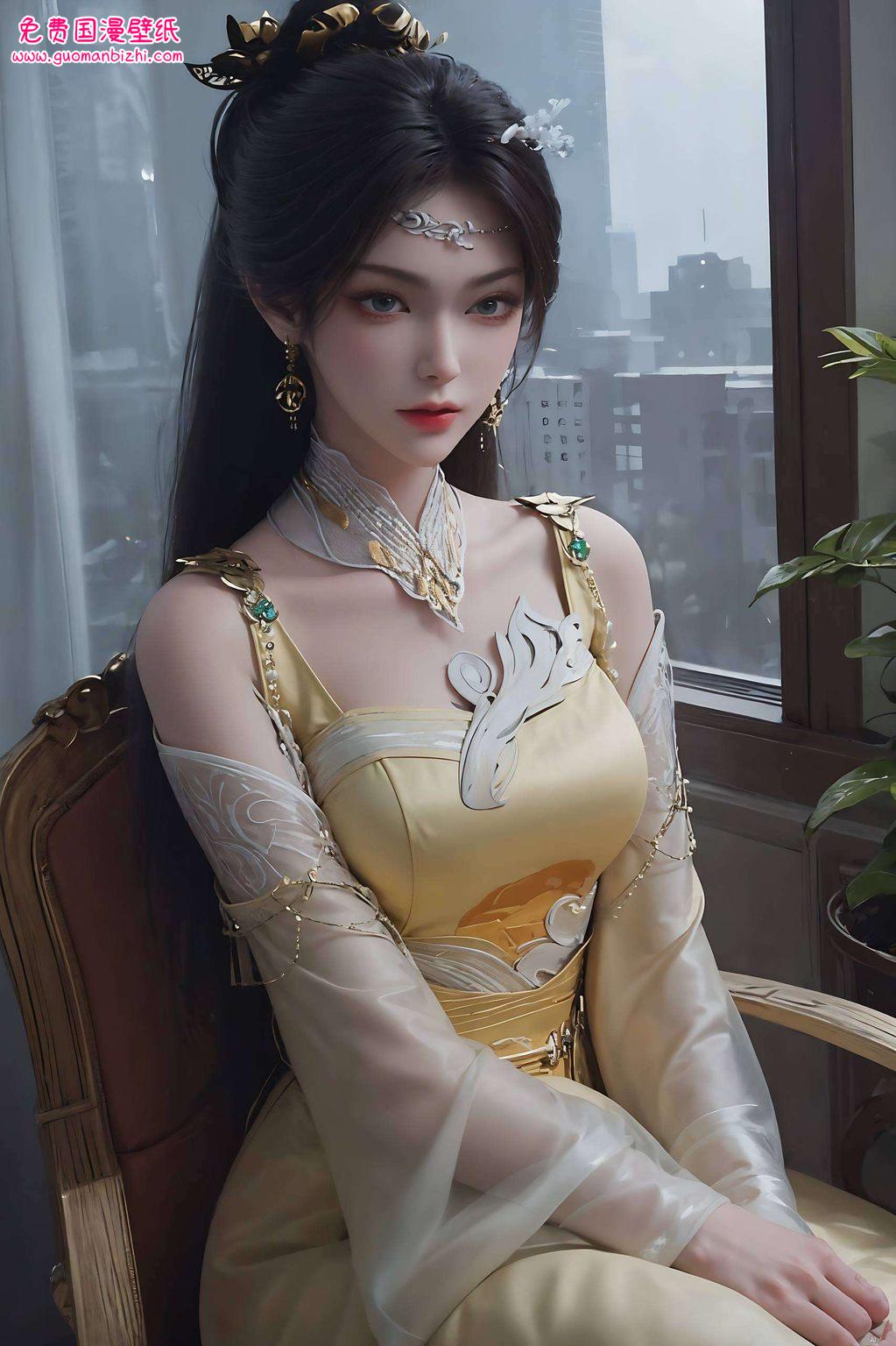 在绚烂的像素世界中又是国漫中的绝世美女