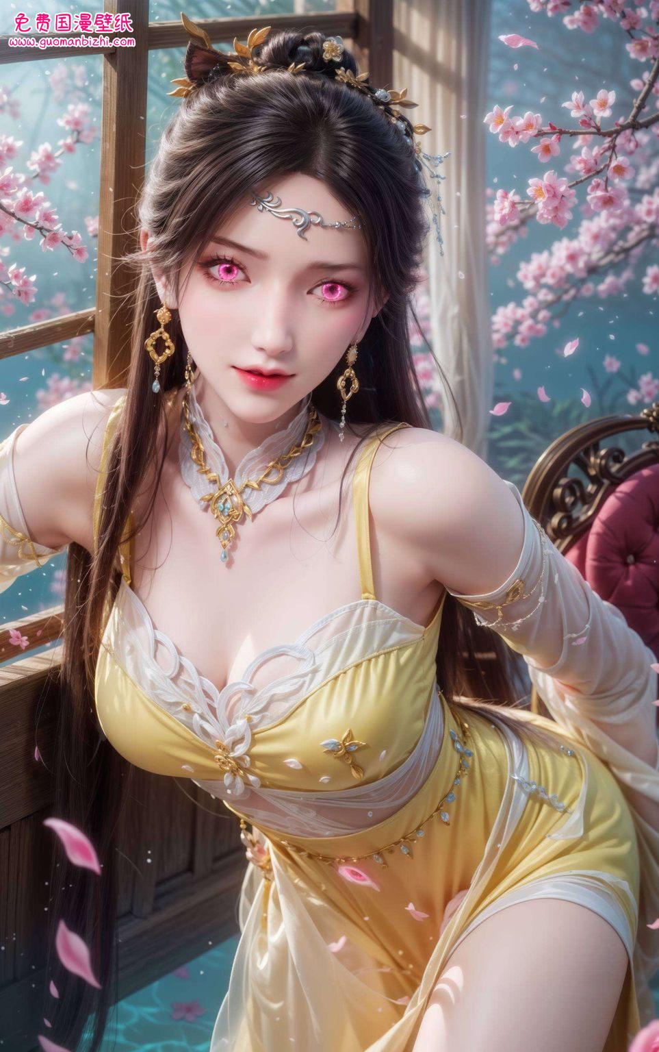 这极简风格的金瓶儿壁纸金瓶儿