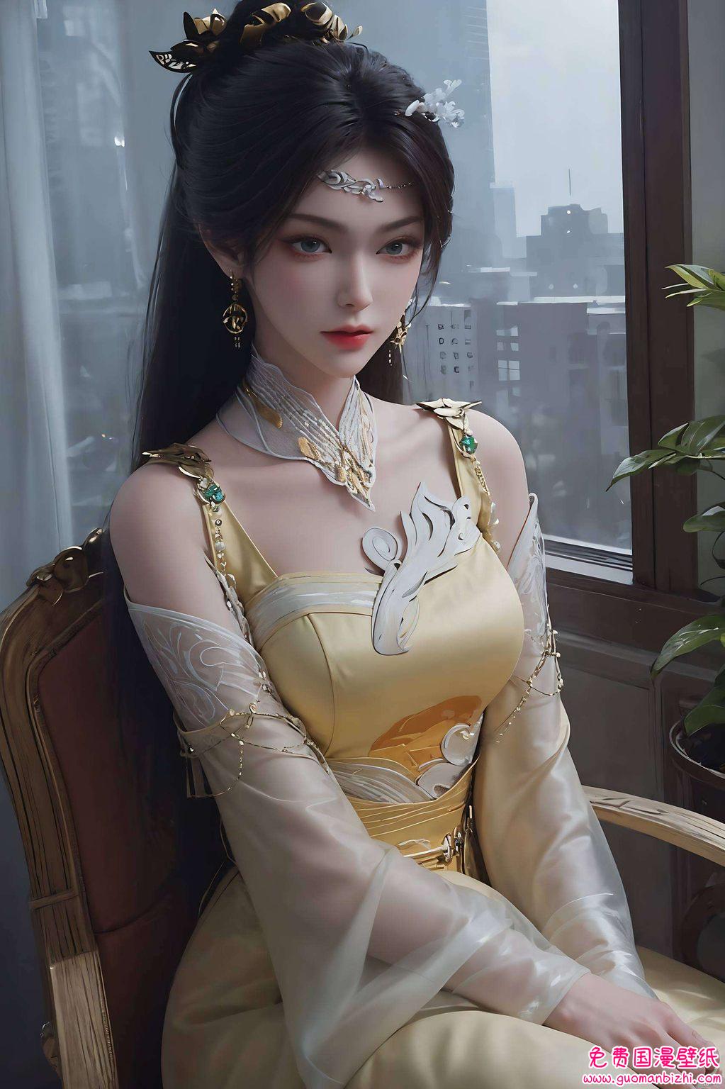 保准让你的平板瞬间变身国漫女神的私人画廊！瞧瞧这金瓶儿嘿