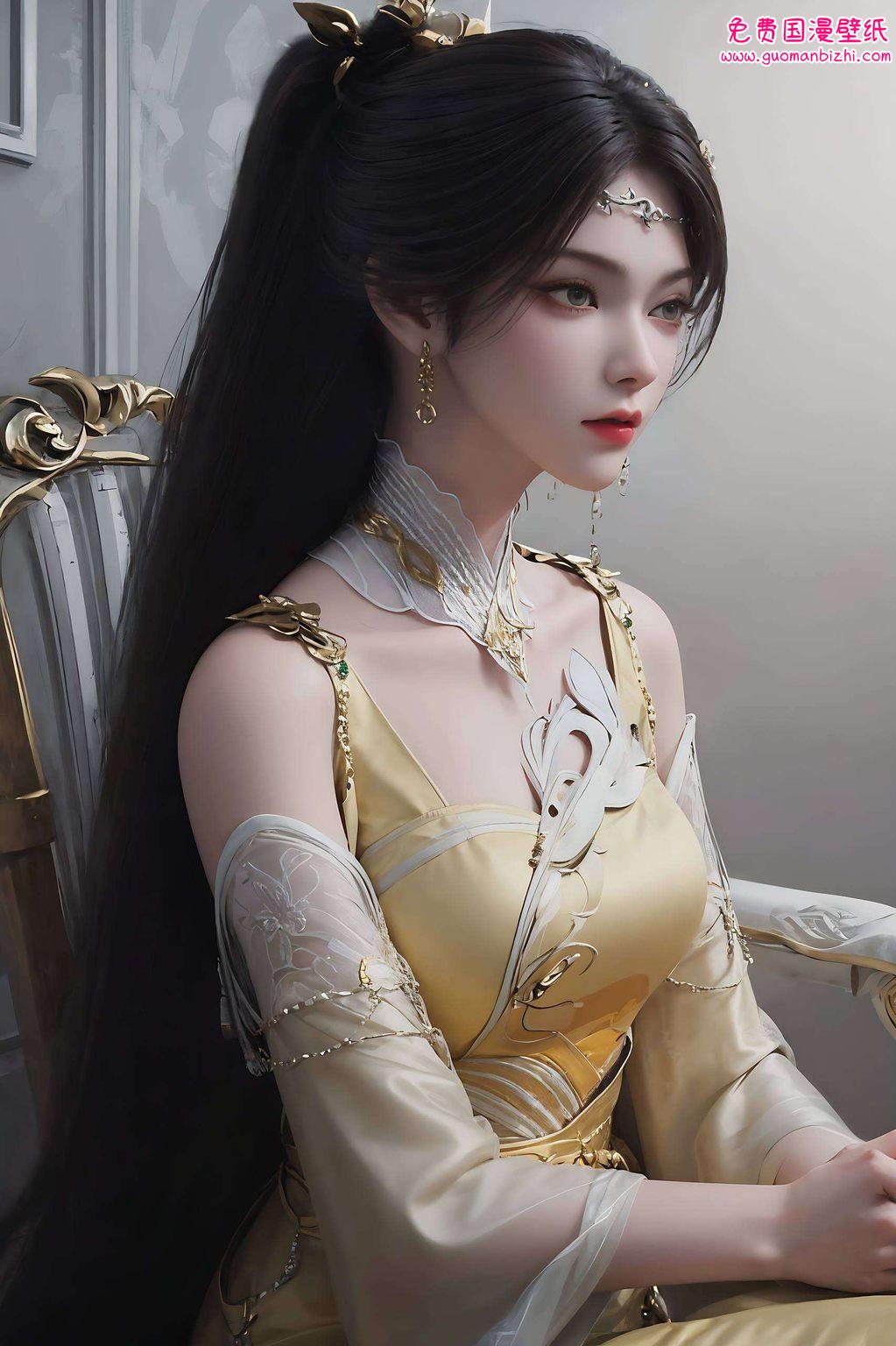 她的身影在紫色壁纸中翩翩起舞如同仙子一般