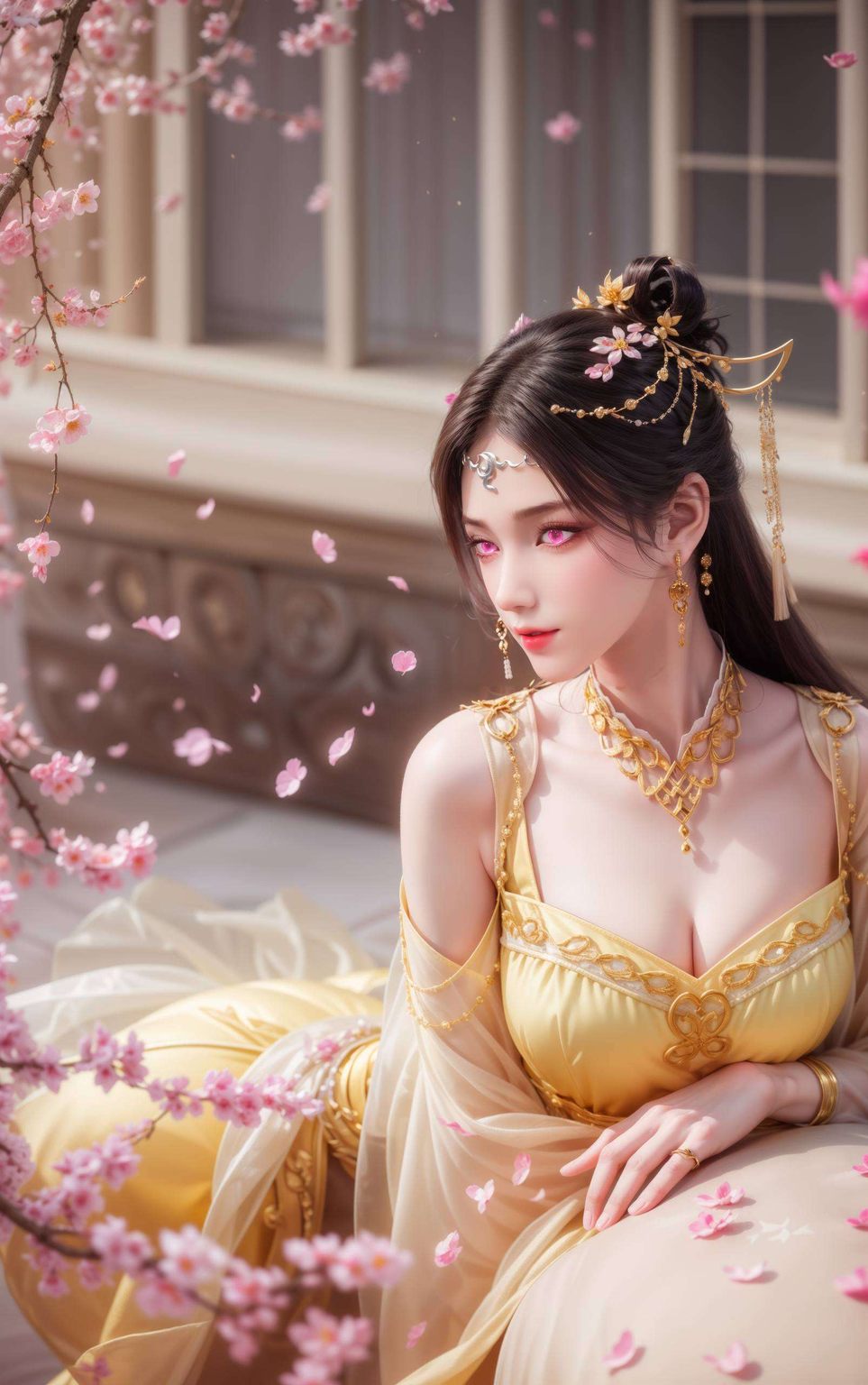 保不齐也会迷倒你哦！快来看看这国漫女神的魅力吧！🌟🌟🌟今儿给大家带来一款国漫界的“颜值担当”——金瓶儿壁纸！这款壁纸可是横屏竖屏高清图都有哦
