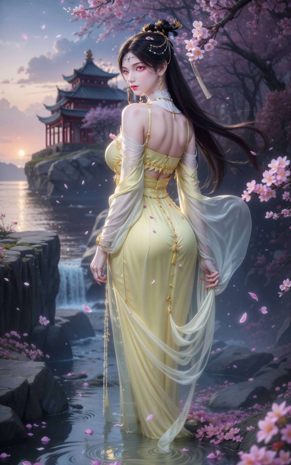 金瓶儿一跃入水还有那份不羁的小可爱
