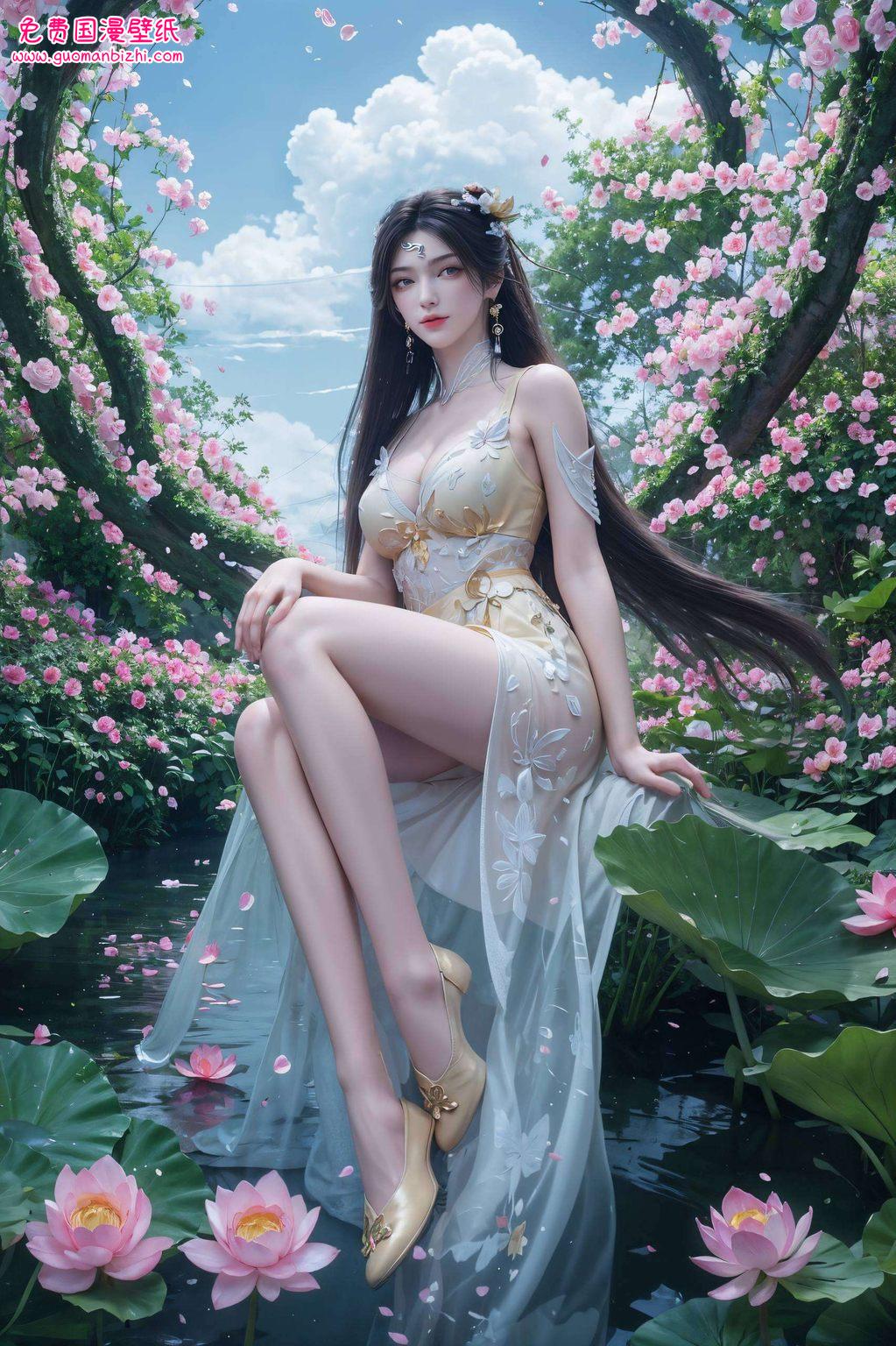 如同国漫中的一朵奇葩她是国漫女神