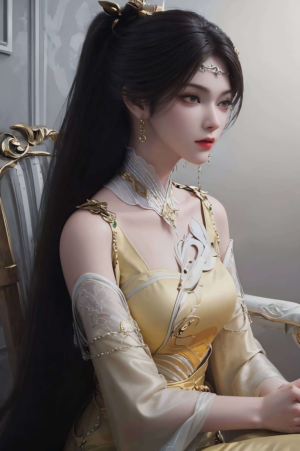 简约而不失灵动她的壁纸
