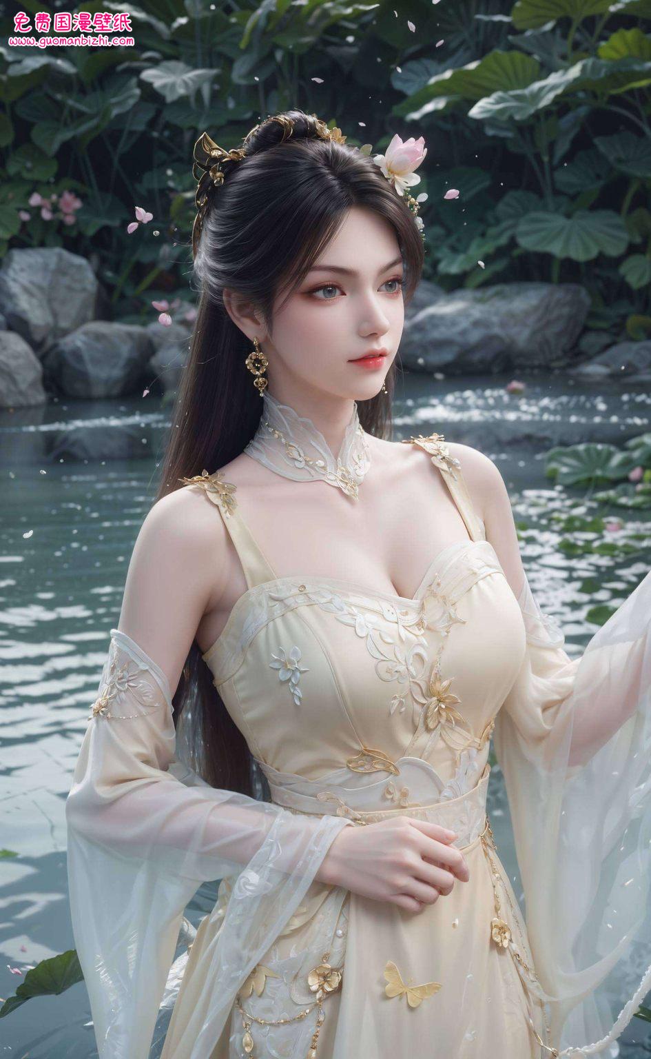 金瓶儿以其独特的魅力那位与金瓶儿并肩的帅哥