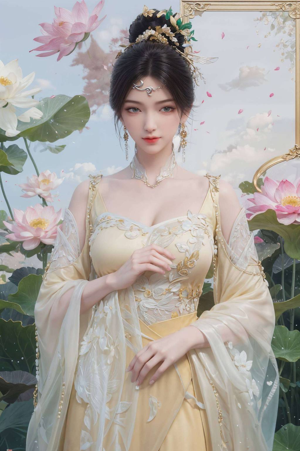 金瓶儿那国漫中的绝世美女