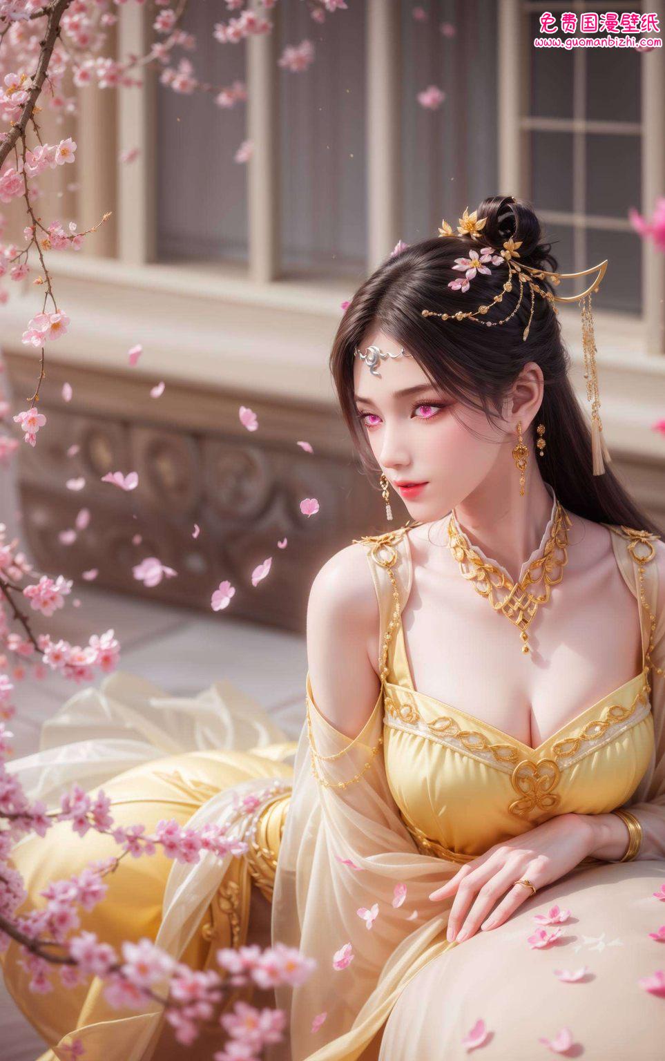 让我们的iPad桌面也跟着仙气萦绕这位国漫界的绝世美女