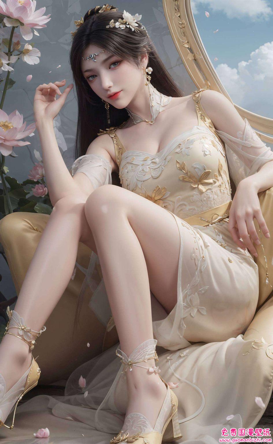 成为了无数粉丝心中的国漫女神如梦似幻