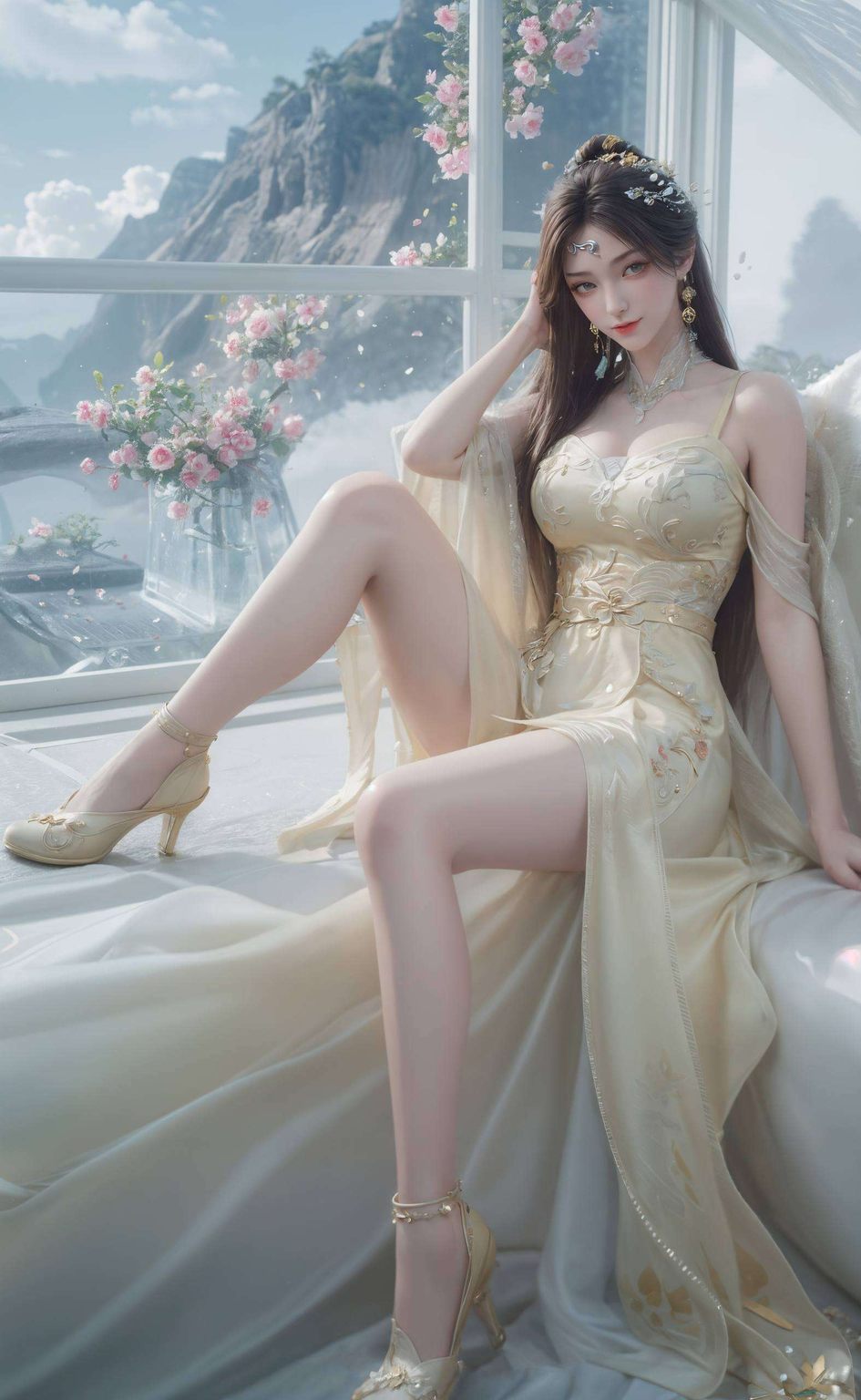 诛仙的世界里都是国漫女神的魅力展现