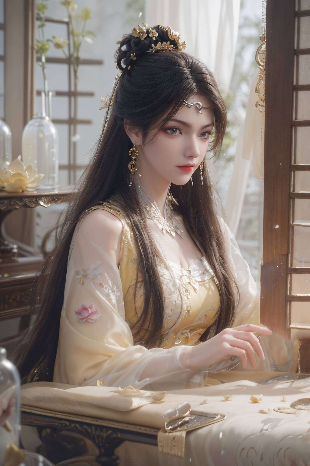 也是动漫世界的女神让人沉醉在这份玄幻的梦境之中
