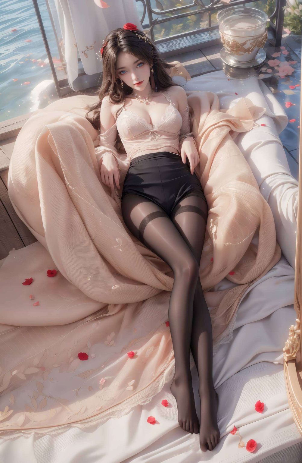 简直是小调皮们的桌面必备！快来感受这抹国漫美女的炫彩吧！嘿