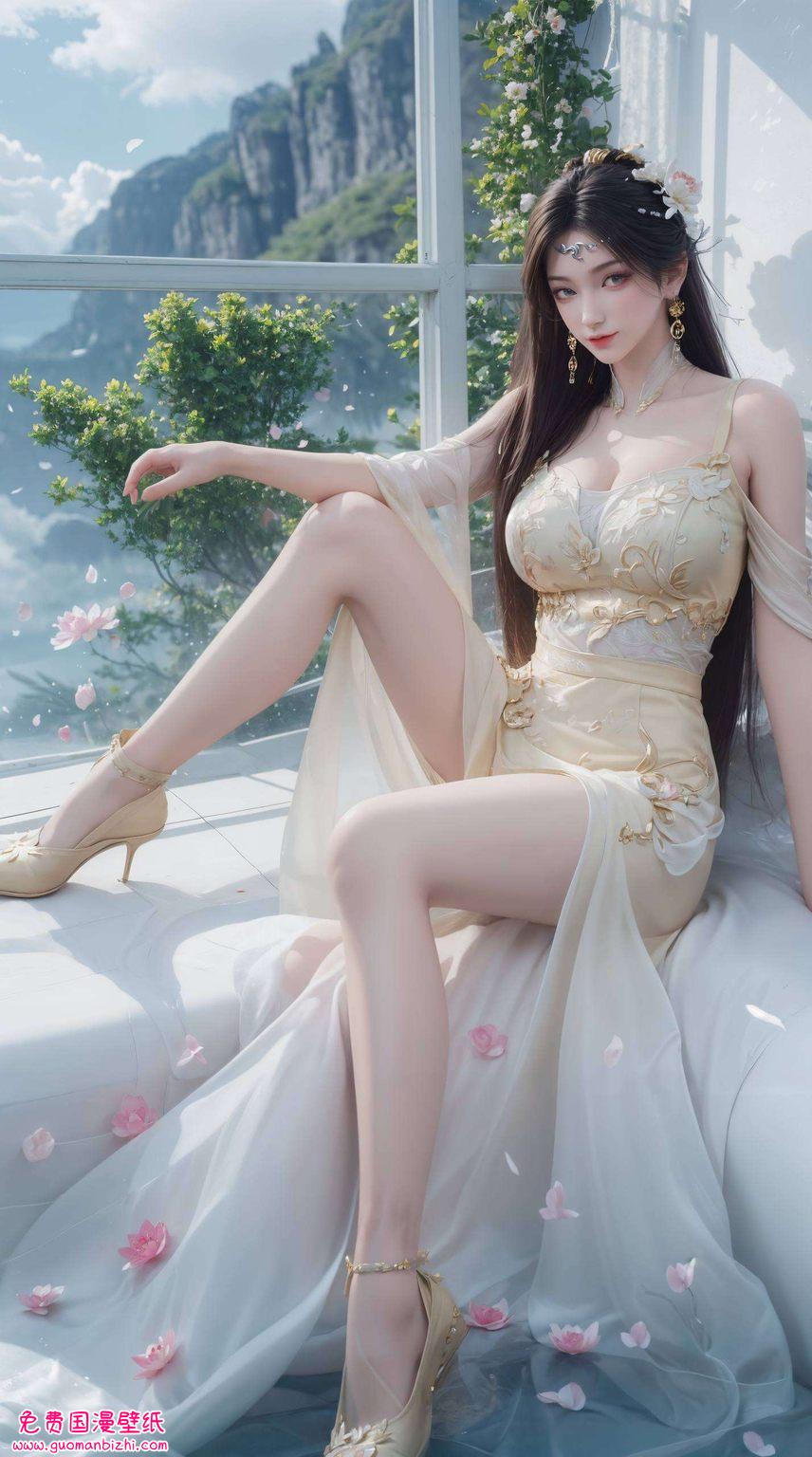 这款金瓶儿身材壁纸探寻国漫之美——金瓶儿以其曼妙身姿