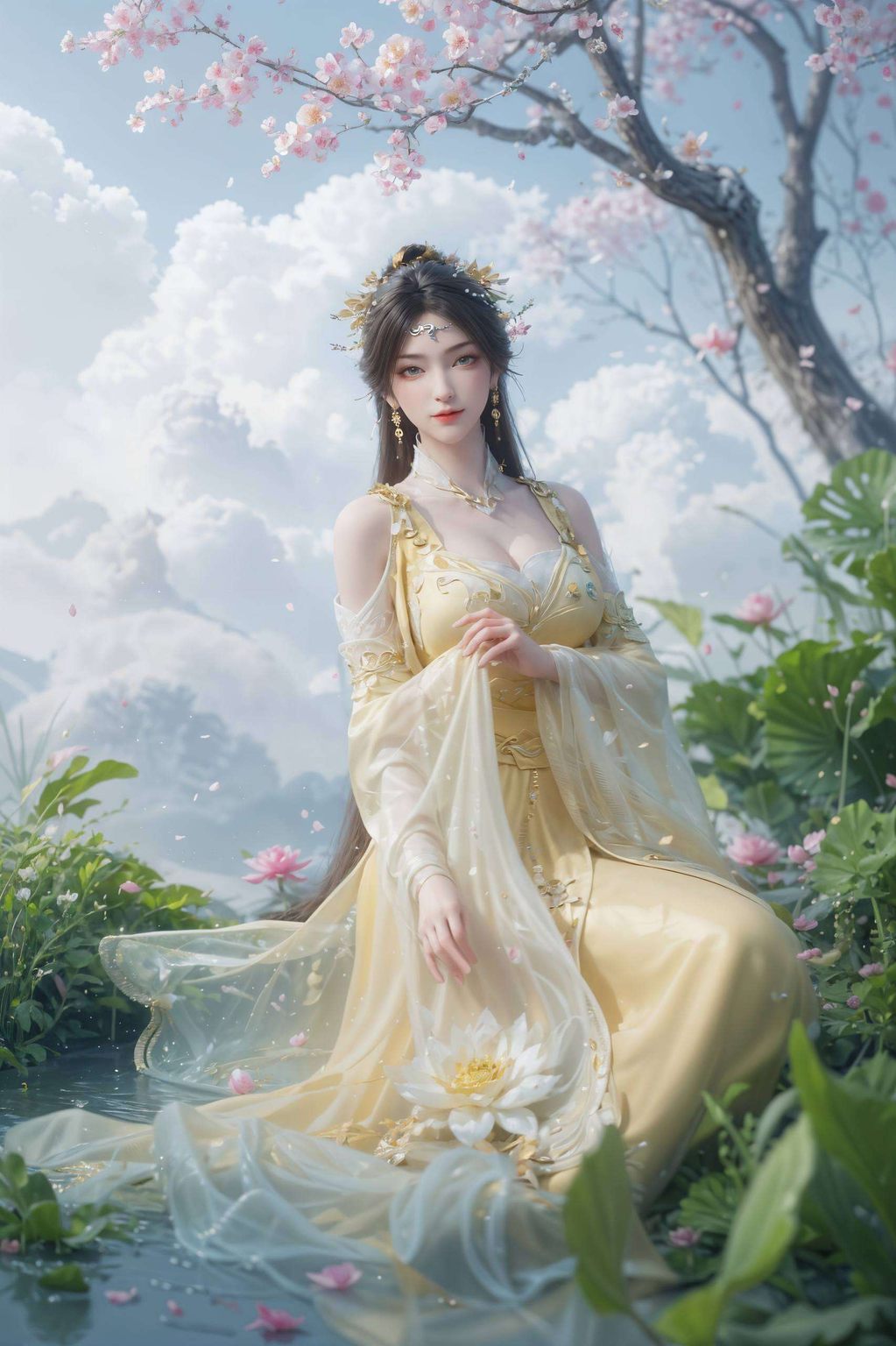 以她的婉约气质和独特魅力这位国漫中的魅力女神