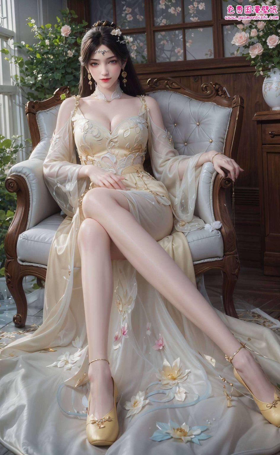 如今披上婚纱每一帧壁纸都如诗如画