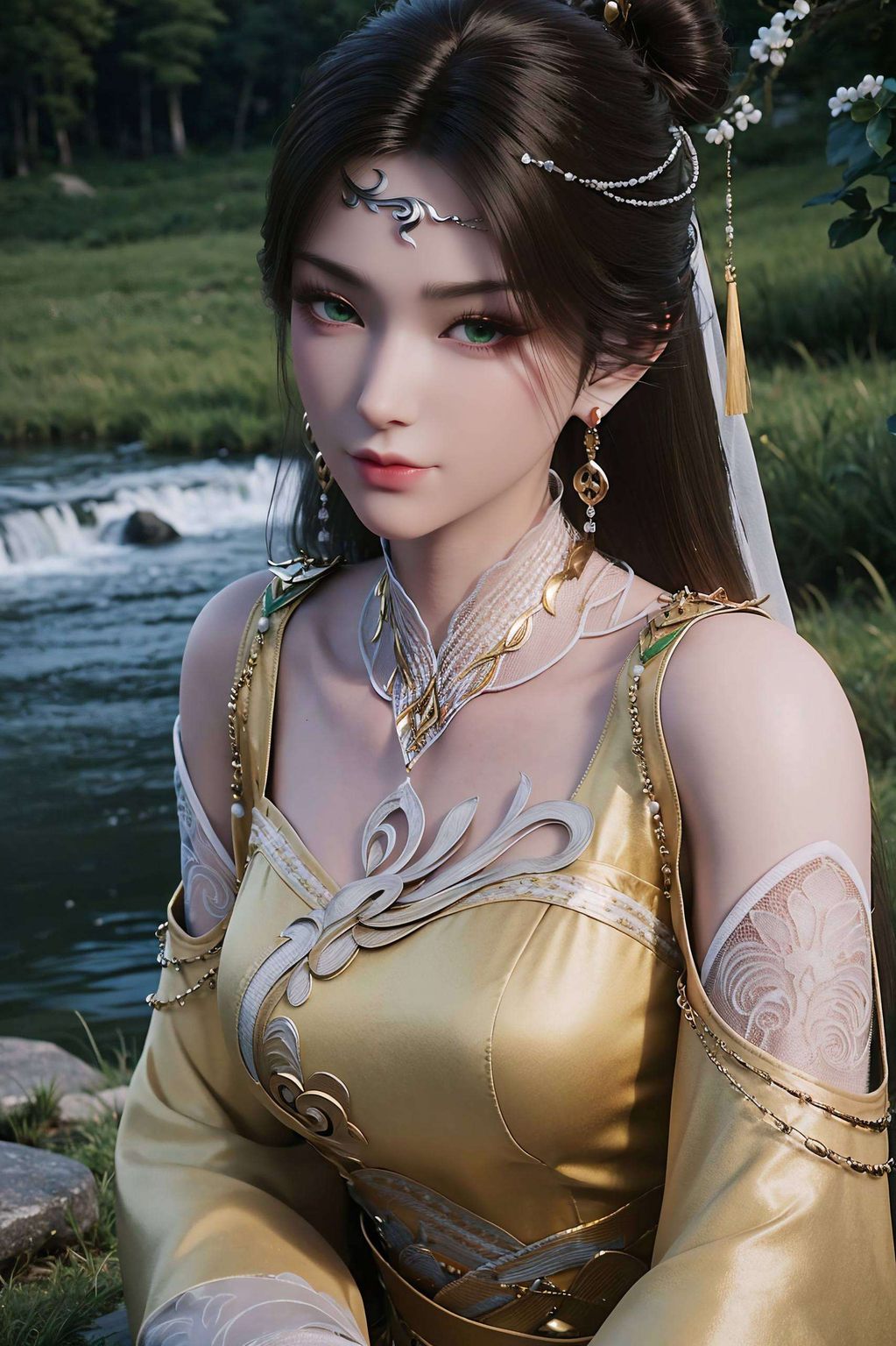 更是无数动漫迷心中的国漫女神美得令人心醉