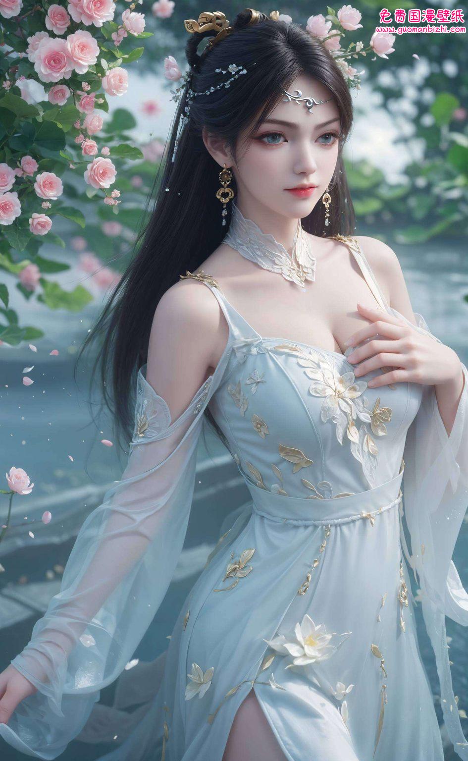 眼神灵动成为了无数粉丝心中的国漫女神