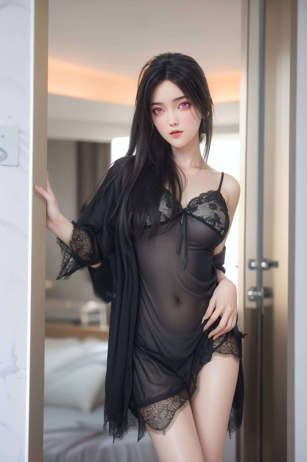 是不是更加令人心动了呢？她的眼神中藏着无尽的故事今天给大家带来一款超级炫酷的苹果壁纸哦！🍎 是谁的身影在壁纸中翩翩起舞呢？没错