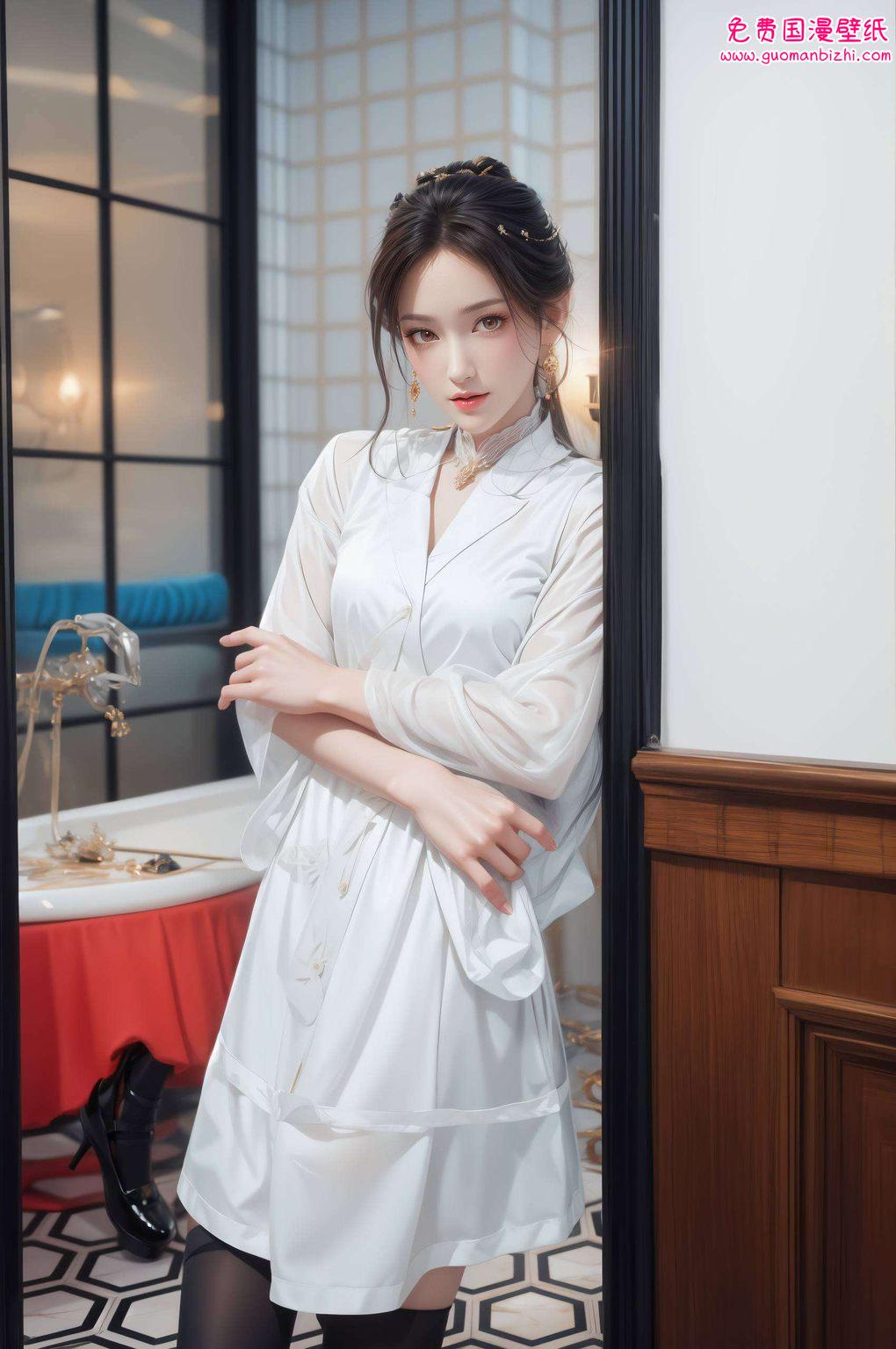 国漫之美每一幅都是国漫女神的灵动展现