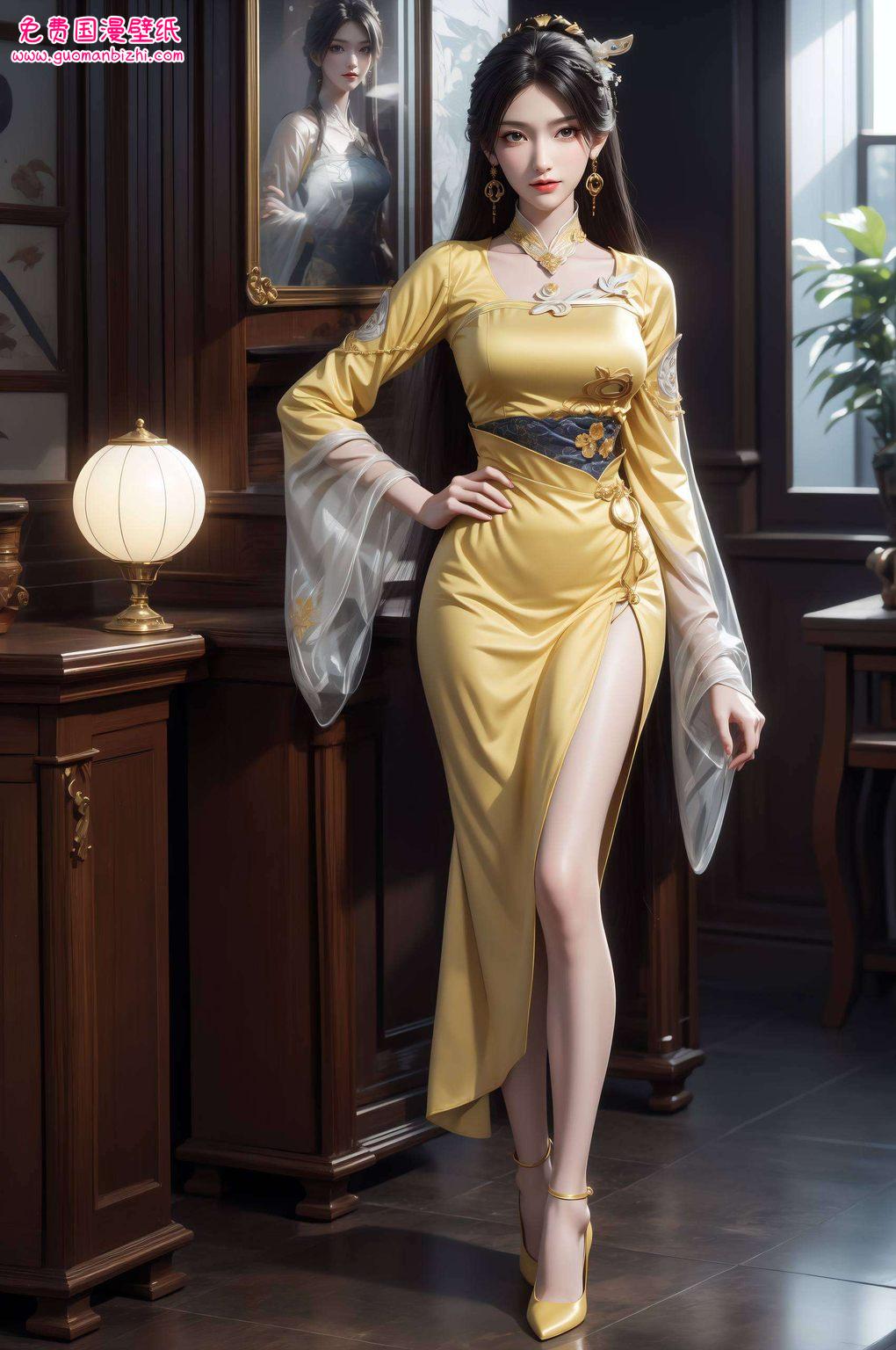 都能在这款高清壁纸中找到她的身影快来感受国漫女神的别样魅力吧！