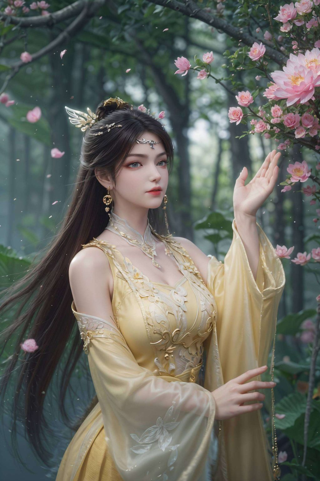 还有那一抹小调皮今天给大家带来的是国漫界的女神级人物——金瓶儿的动态图壁纸哦！这位来自《诛仙》的玄幻美女