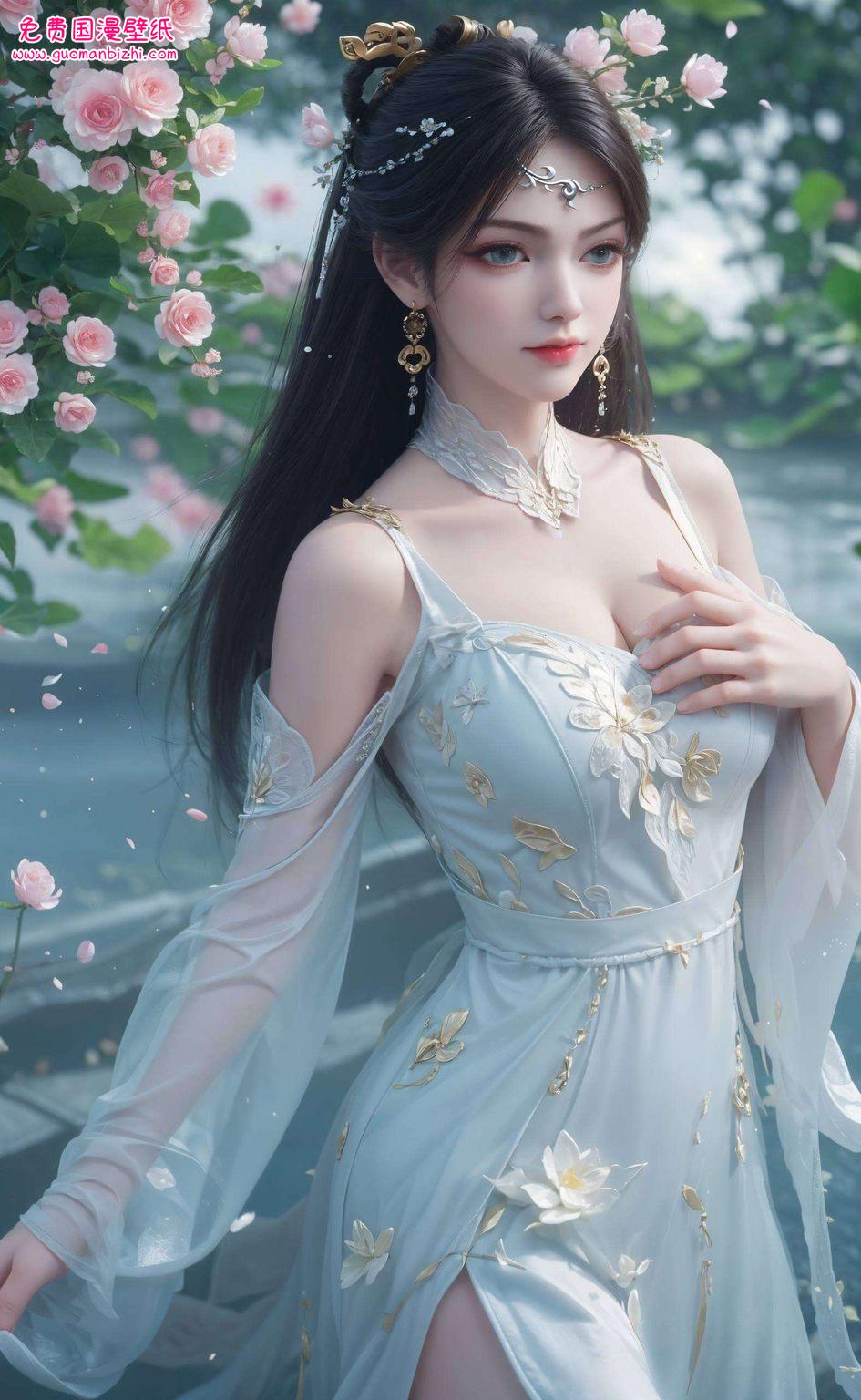 跃然于iPad桌面都成为了国漫女神的代名词