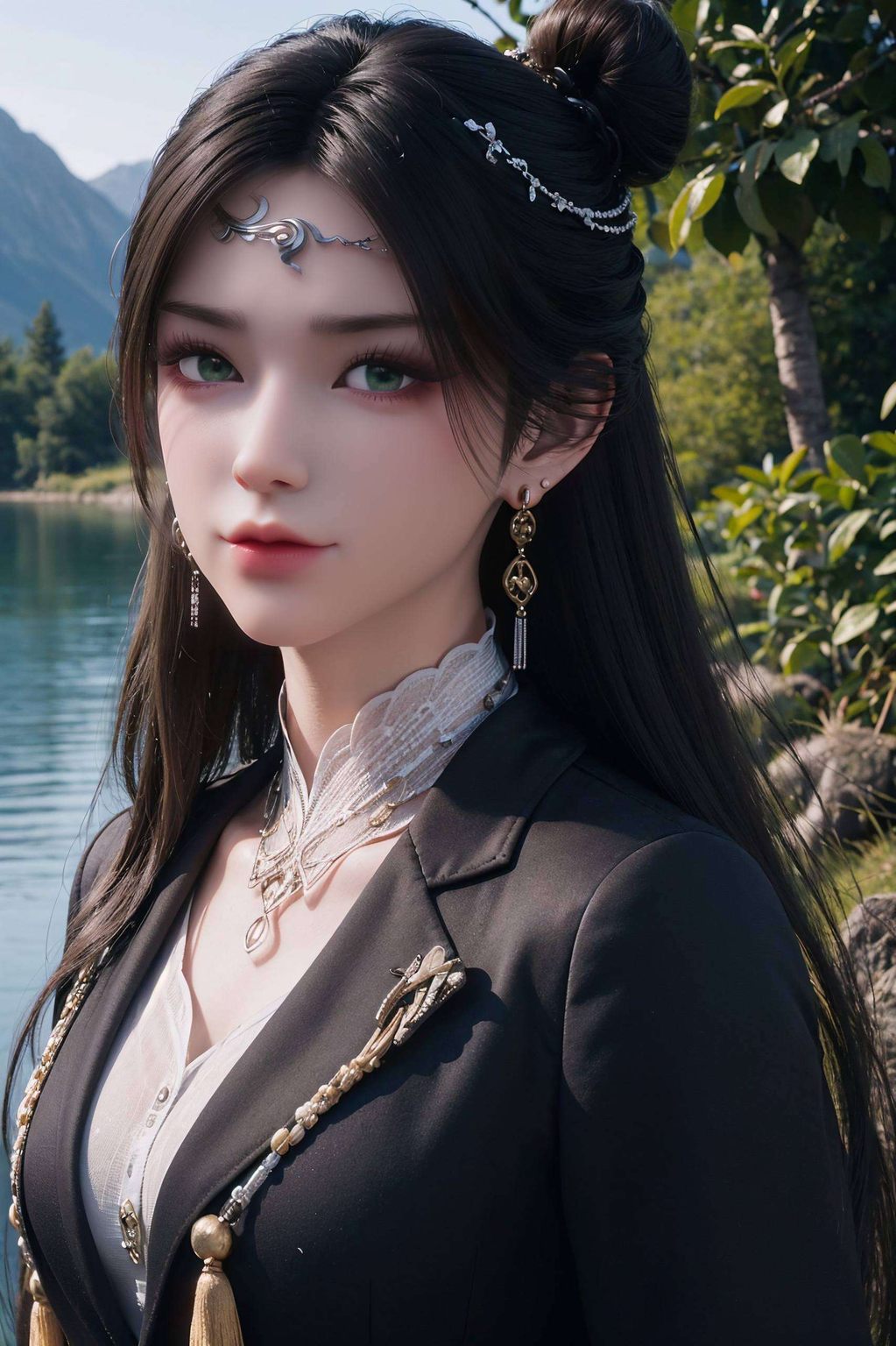 更是国漫美女的典范她的美丽