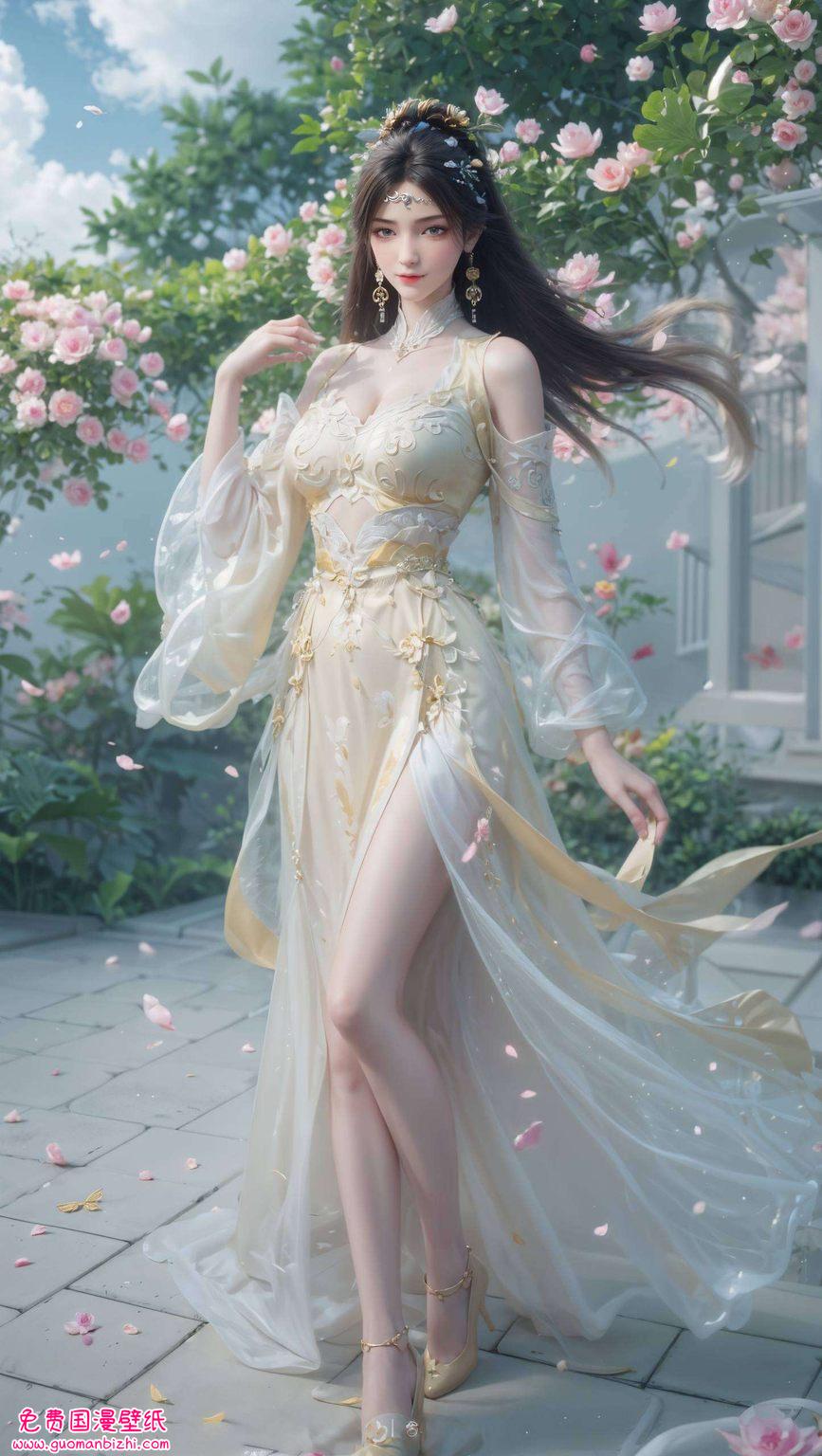 是不是觉得整个ipad都仙气满满？快来感受一下这位国漫美女的魅力吧！✨💕金瓶儿！她不仅美得让人心动